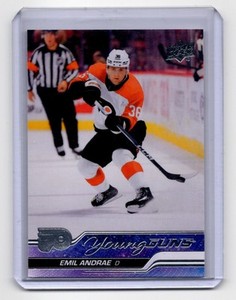 2023-24 Upper Deck Young Guns Emil Andrae Rookie 3 Philadelphia Flyers #466
