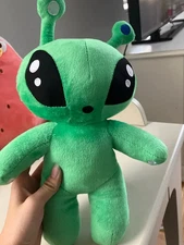 IKEA AFTONSPARV Alien Plush - Green Kids' Favorite 13 ½" Soft Toy Stuffed Anime