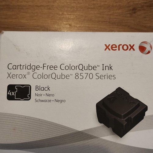GENUINE XEROX ColorQube 8570 8580 Black 108R00935 Cubes Inks 4 Pack VAT inc - 第 6/6 張圖片