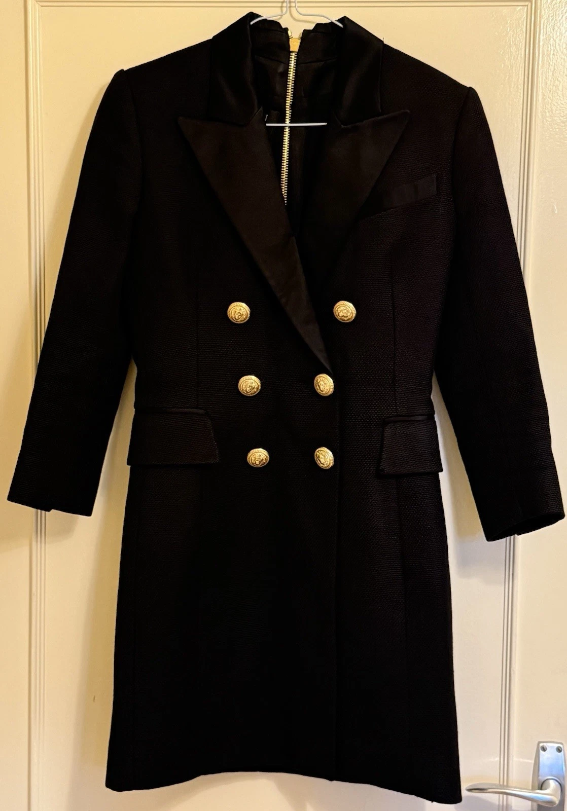 Balmain — Balmain Paris Atelier Women’s Blazer Jacket Midi Dress Size 36 UK 6