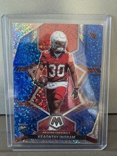 2022 Panini Mosaic Rookie KEAONTAY INGRAM #355 Blue Sparkle SP Prizm Cardinals