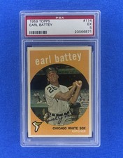 1959 Topps #114 Earl Battey PSA 5