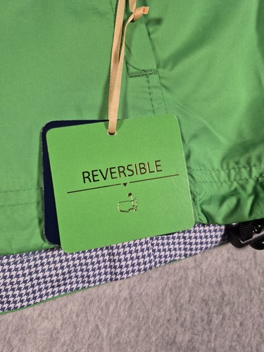 Peter Millar Masters Reversible Vest Jacket Small Green Full Zip Lightweight - Picture 3 of 10