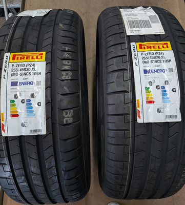 2x Pirelli P-Zero (PZ4) 255/45R20 105H XL MO-S Mercedes-Original Silent DOT 2022