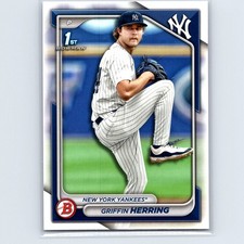 2024 Bowman Draft Griffin Herring #BD-173 New York Yankees