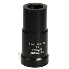 5X Achromatic Barlow Lens 1.25" FMC Multi Green Coating Optical Glass Telescope