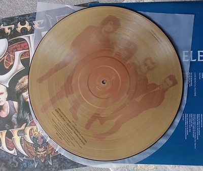 Rare 100% Mint-NEVER PLAYED 'The Cult's' 1987 Gold Pic. Disc - Electric 