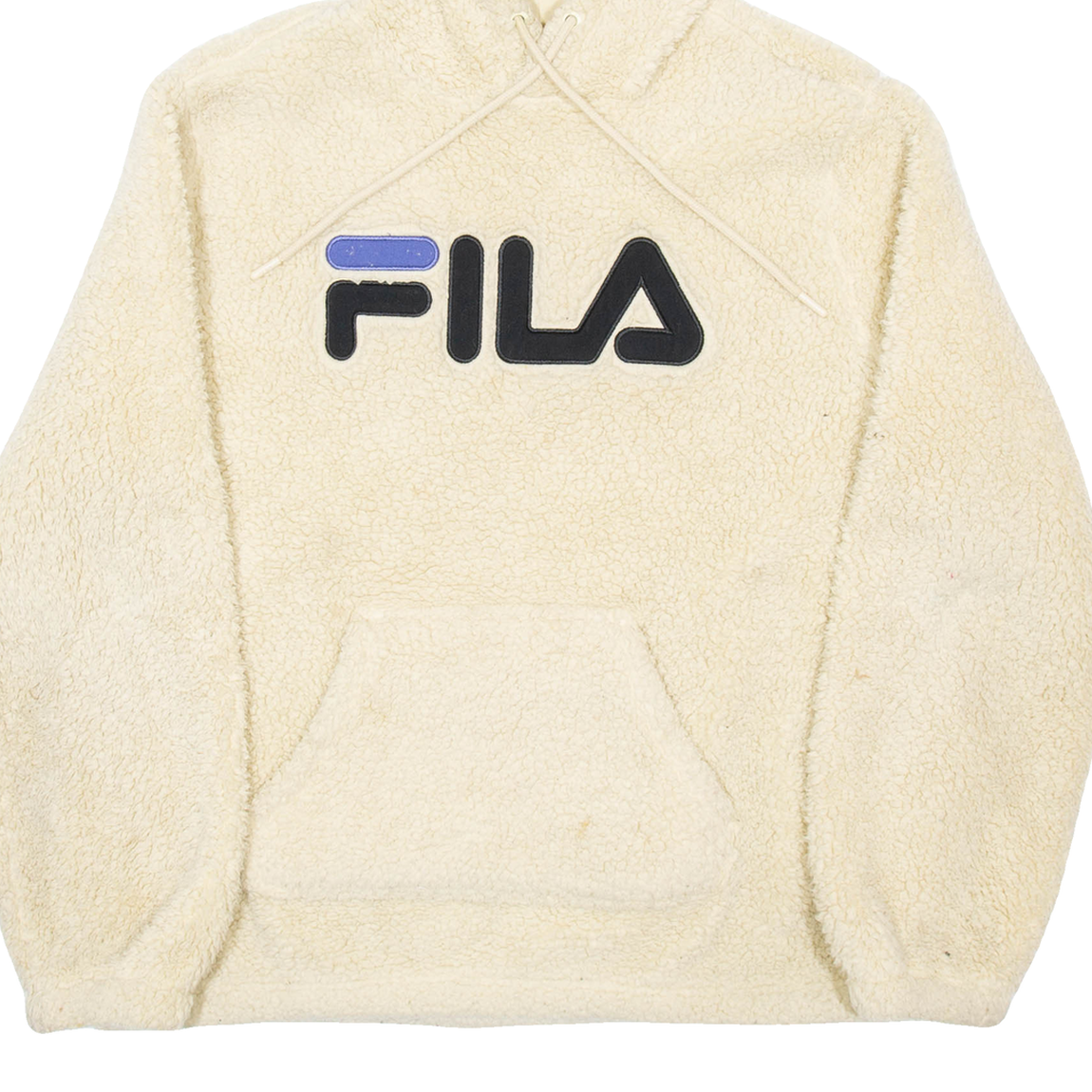 Felpa con cappuccio FILA Fleece donna beige XL