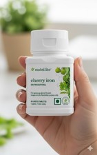 Amway Nutrilite Cherry Vitamin C Eisen-90 Tab, Knochenstärke Tablette 15 mg E...