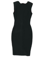 Zara Womens Sleeveless Bodycon Dress UK 10 Small Green BC19