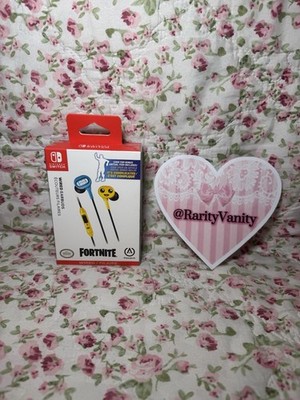 NO CODE Fortnite Peely Wired Earbuds PowerA Nintendo Switch Headphones NEW