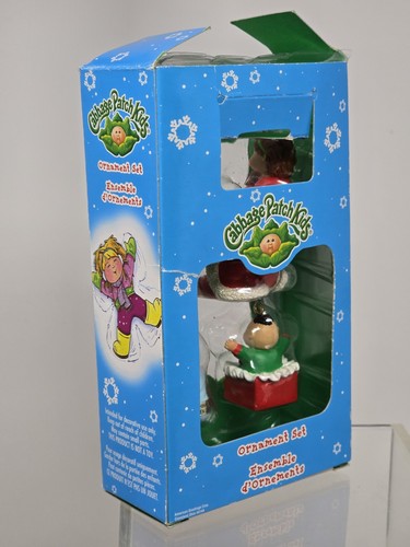 Vintage 2005 Cabbage Patch Kids 5 Mini Ornaments Set of 5 Christmas Christmas - Picture 2 of 4
