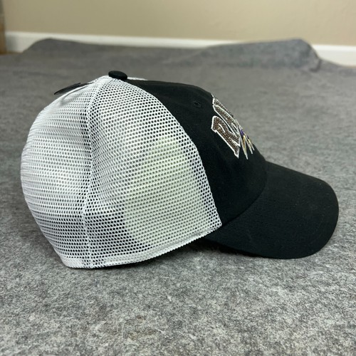 Baltimore Ravens Womens Hat Snapback Trucker 47 White Black Cap Football NFL - Picture 6 of 8