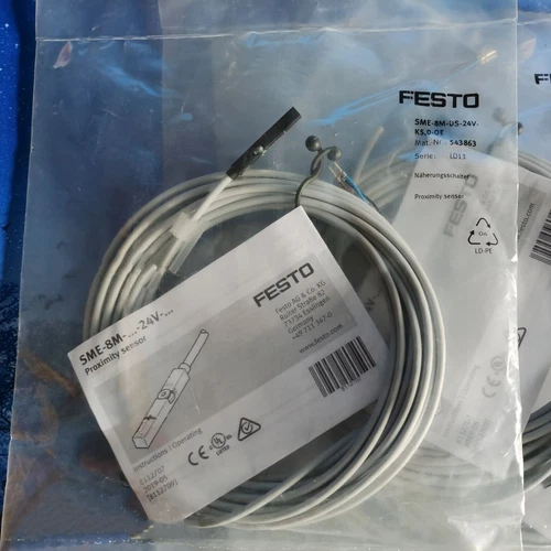 Festo SME-8M-DS-24V-K-5-OE 543863 Näherungssensor Neu Kostenloser Versand - Bild 1 von 4