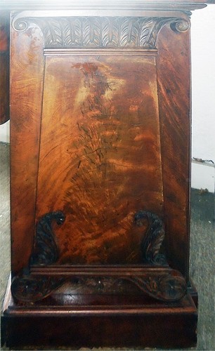 -Huge- Stunning -REGENCY- Antique Ornate Mahogany Wood Sideboard/Server/Bar - Picture 7 of 20