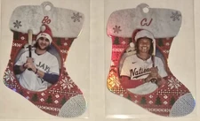 2024 Topps Holiday Ornament Cards Gingerbread House Stocking Die Cut Your Choice