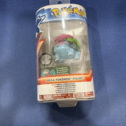 M Pokémon XY Series 1 Mega Venusaur Figure TOMY 2014 SEALED NEW Rare Collectible