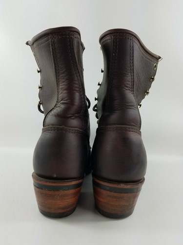 Lace M Work Tuff Dd Up Euc Bottes Usa 5 Kiltie Femme Roper Marron Packer 6 qOw8xBX