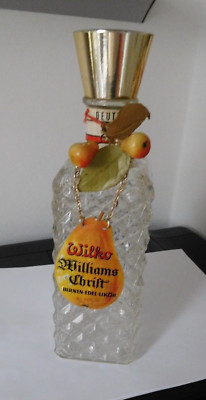 Wilko William Christ Likörflasche, Birnen Edel Likör, 30 % Großsachsenheim, rar