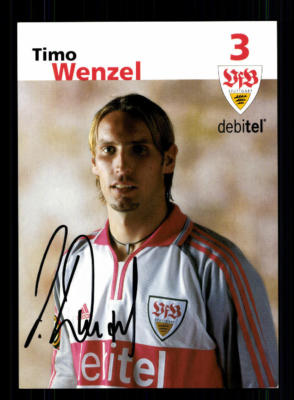 Timo Wenzel autograph card VfB Stuttgart 2001-02 original signed + A 186326