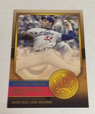 2012 Topps Sandy Koufax Golden Greats #GG46 Baseball Card Nr/Mt-Mt