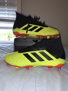 adidas DB2037 Predator 18.1 FG Men's Soccer Shoe - Solar Yellow/Black/Solar Red | eBay