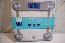  NEW WW SCALES BY CONAIR DIGITAL GLASS WEIGHT SCALE  