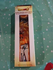 DRAGON BALL SUPER GOKU SUPER SAIYAN 3 KEY CHAIN & WRIST STRAP BUNDLE - New