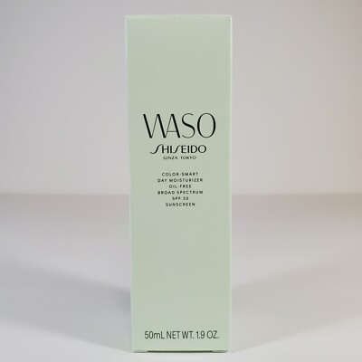 Shiseido Waso Color-Smart Day Moisturizer Oil-Free SPF 30 1.9oz Skin Brightening