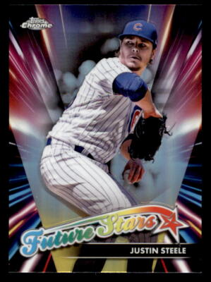 2024 Topps Chrome Future Stars #FS-8 Justin Steele Chicago Cubs