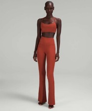 Lululemon Groove Pant SHR Flare Nulu Cayenne Red Size 2 118 New w/tag