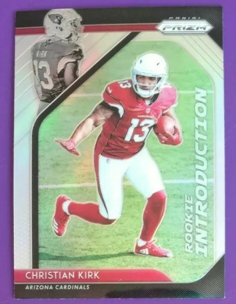 2018 Panini Prizm Rookie Introduction Christian Kirk #RI-19 ARIZONA CARDINALS