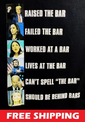 T-SHIRT-TRUMP-RAISED THE BAR