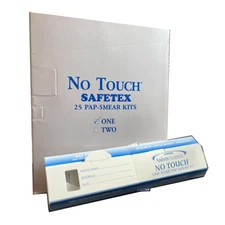 No Touch® Safetex ,25 Pap-Smear Kits/Box