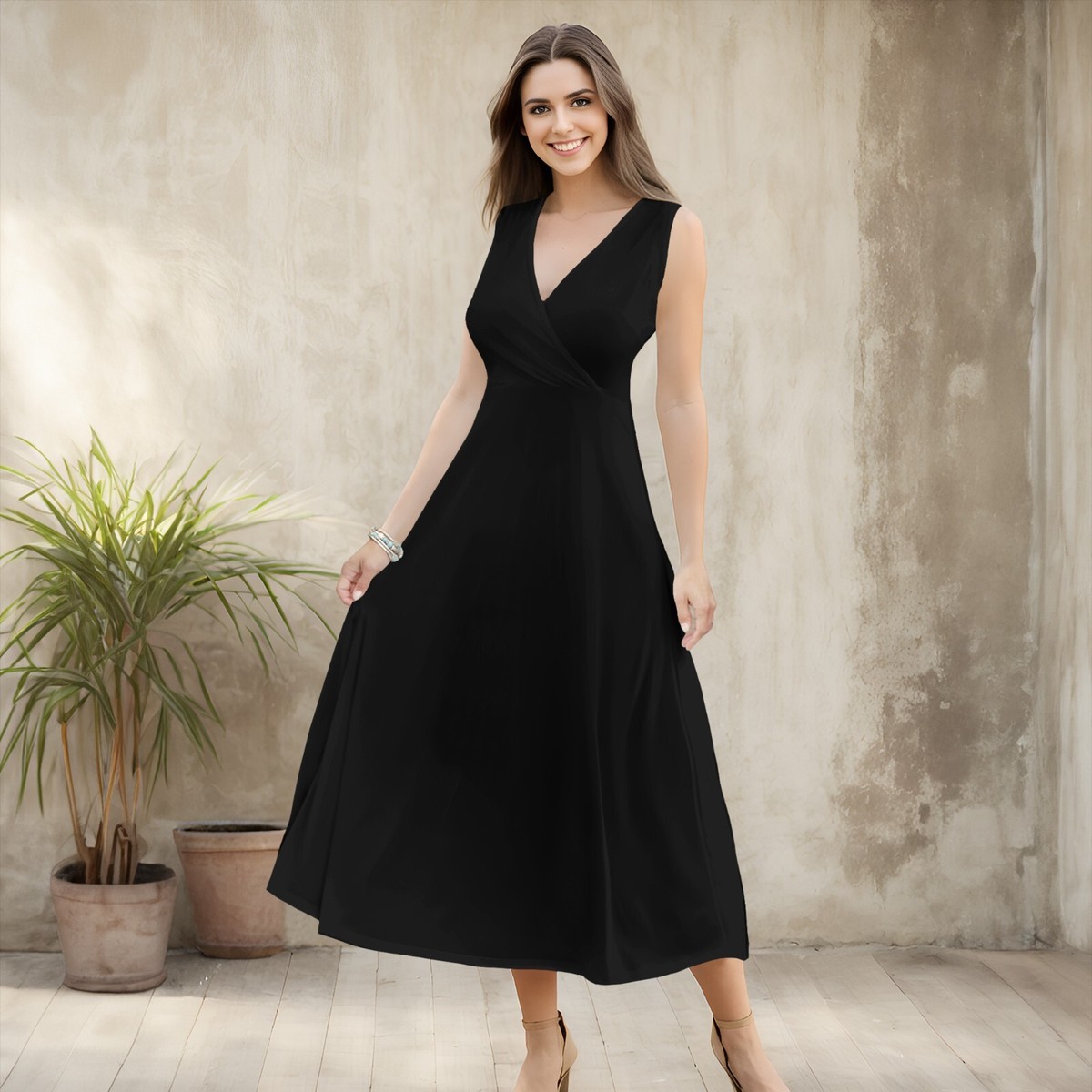 ワンピース melt the lady sleeveless long dress melt the lady sleeveless long dress レディース