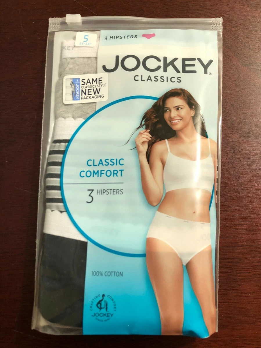 JOCKEY Panties Women's Underwear ~ HIPSTER ~ Size 5 ~ Style 9484