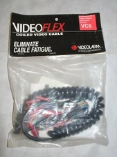 Videolarm VideoFlex - Surveillance System Coiled Video Cable VC5 / VL-VC5 - NOS