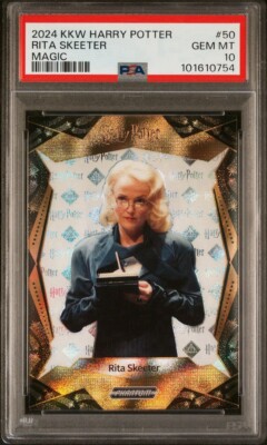 2024 Kakawow Phantom Harry Potter Rita Skeeter Magic Cards /668 PSA 10 ...