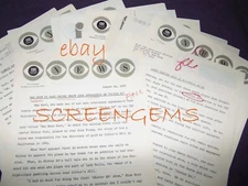 "Mister Ed" TV rare Lot CBS-TV original 1960s press releases Mae West Alan Young