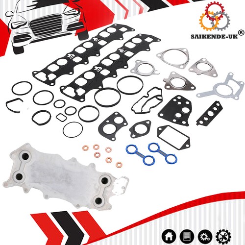 Joints De Refroidisseur D'huile Moteur OM642 - Lot De 2, Référence A6421880580 - Pour Mercedes E, GL, ML, Sprinter V6 - 4