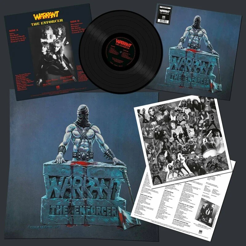 WARRANT The Enforcer 西ドイツ盤 LP Warrant – The Enforcer Label: High Roller Records Format: Vinyl