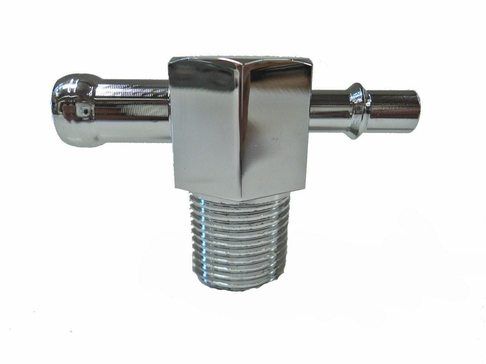 Chevrolet Aluminum Intake Manifold Edelbrock Brake Booster Vacuum