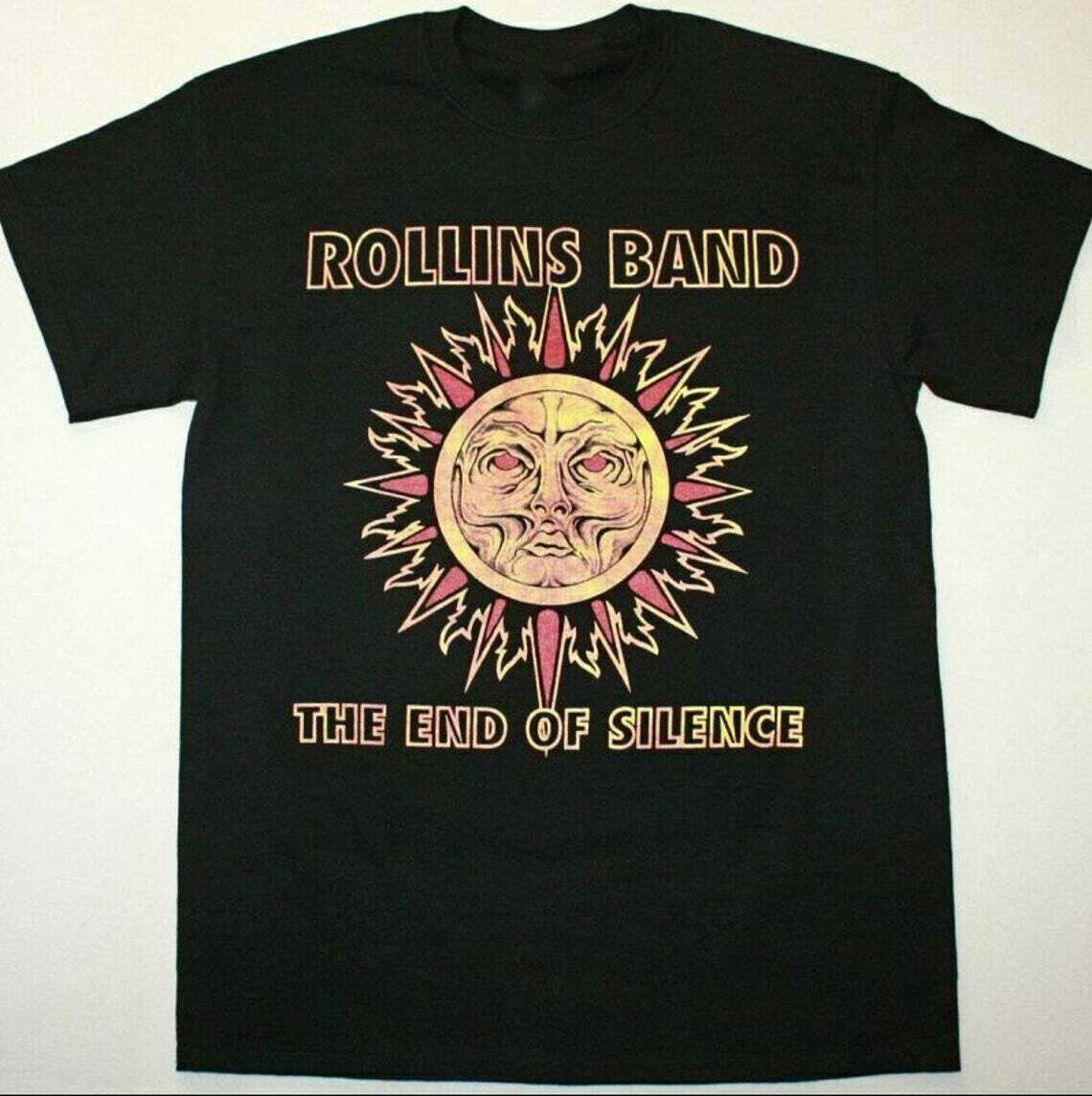 ROLLINS BAND　THE END OF SILENCE Tシャツ　黒　L Rollins Band The End Of Silence Short Sleeve Black All Size