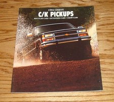 Original 1994 Chevrolet Ck Pickup Truck Sales Brochure 94 Chevy Silverado Original 1994 Chevrolet Ck Pickup Truck Sales Brochure 94 Chevy Silverado