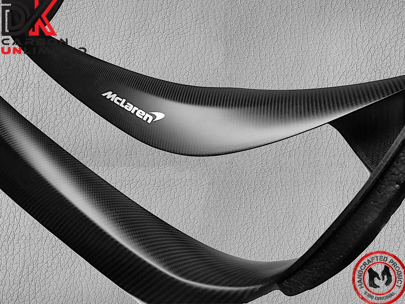 McLaren Artura MSO OEM Interior Satin Matt Carbon Door Sills Tread Plates Covers