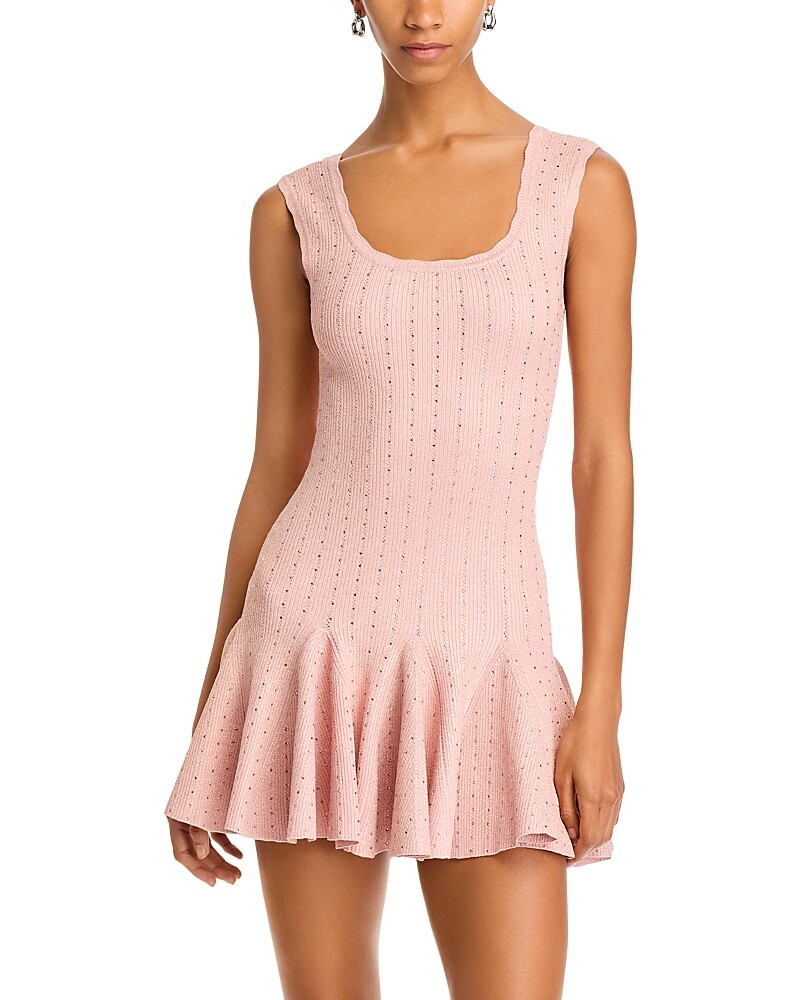 knee length dresses for ladies LoveShackFancy | Maryanne Knit Mini Dress main image 1