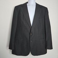 Polo University Club Ralph Lauren Blazer Mens 44 45 Black Made in USA Jarrod's