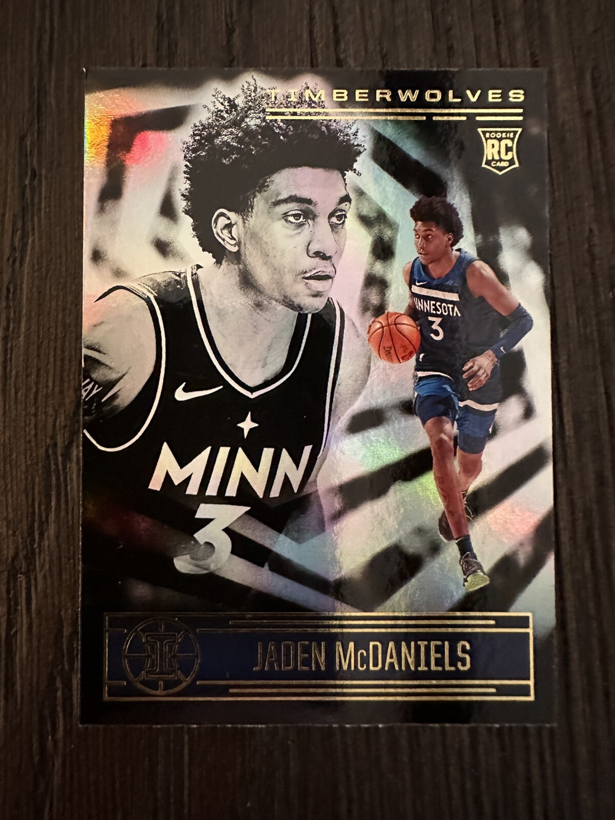 2020-21 Panini Illusions #173 JADEN MCDANIELS Rookie Card RC Timberwolves NBA