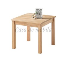 Couchtisch ALFONS 50x45x50cm Kernbuche massiv natur geölt Wohnzimmertisch