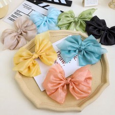 Girls' Hair Accessories Fashion Bow Clip Headdress Sweet style Cute Ponytail
